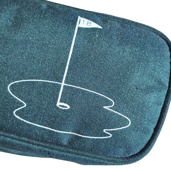 Vintage Ohio Bag Cargo Transport Deluxe Golf Shoe Tote Green PB98 H6501 - Picture 5 of 8